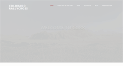 Desktop Screenshot of coloradorallycross.org